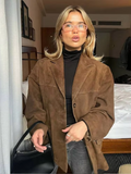Chaqueta de ante