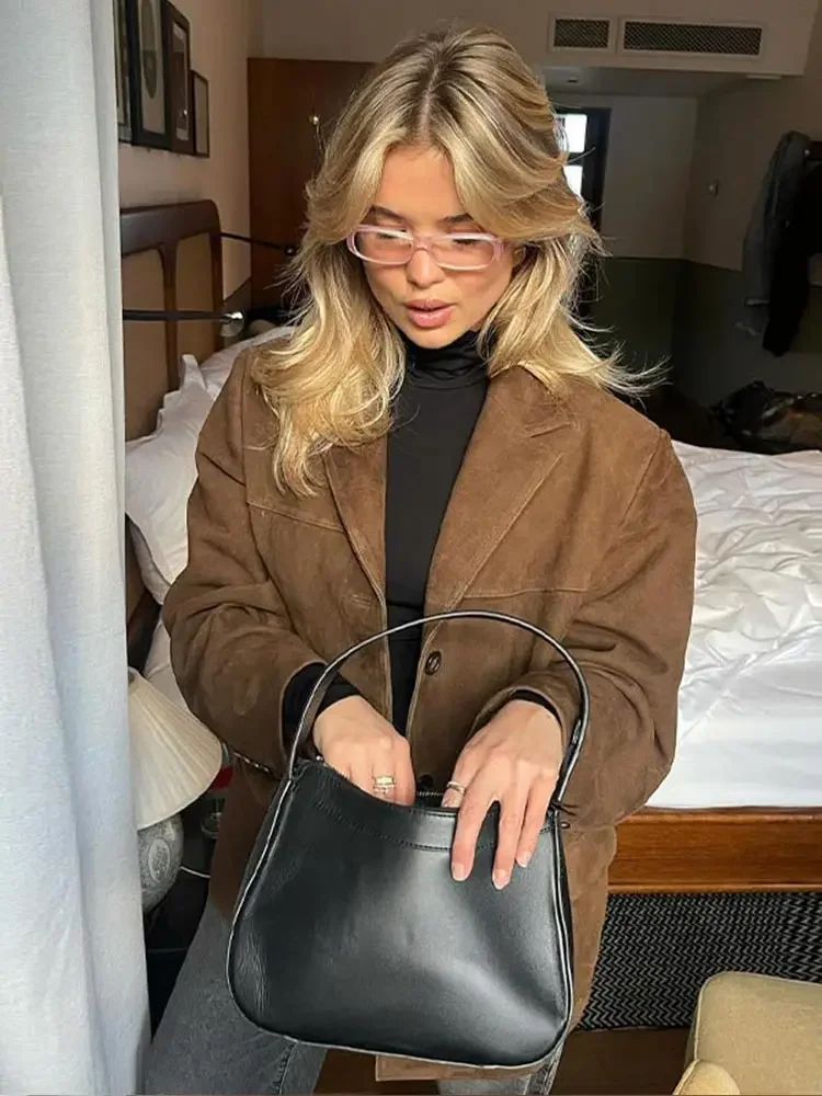 Chaqueta de ante
