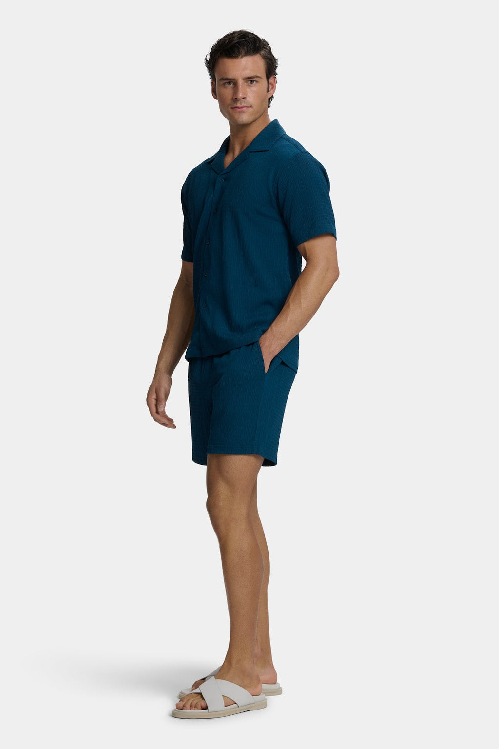 CONJUNTO ITALIANO CAMISA Y SHORT