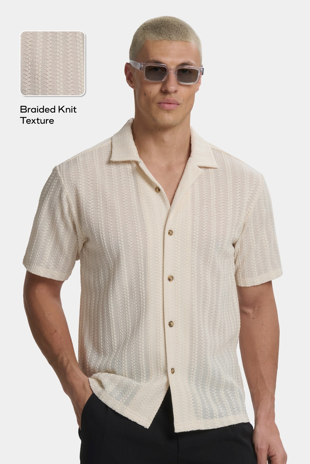 CAMISA CORTE RECTO ENTALLADA