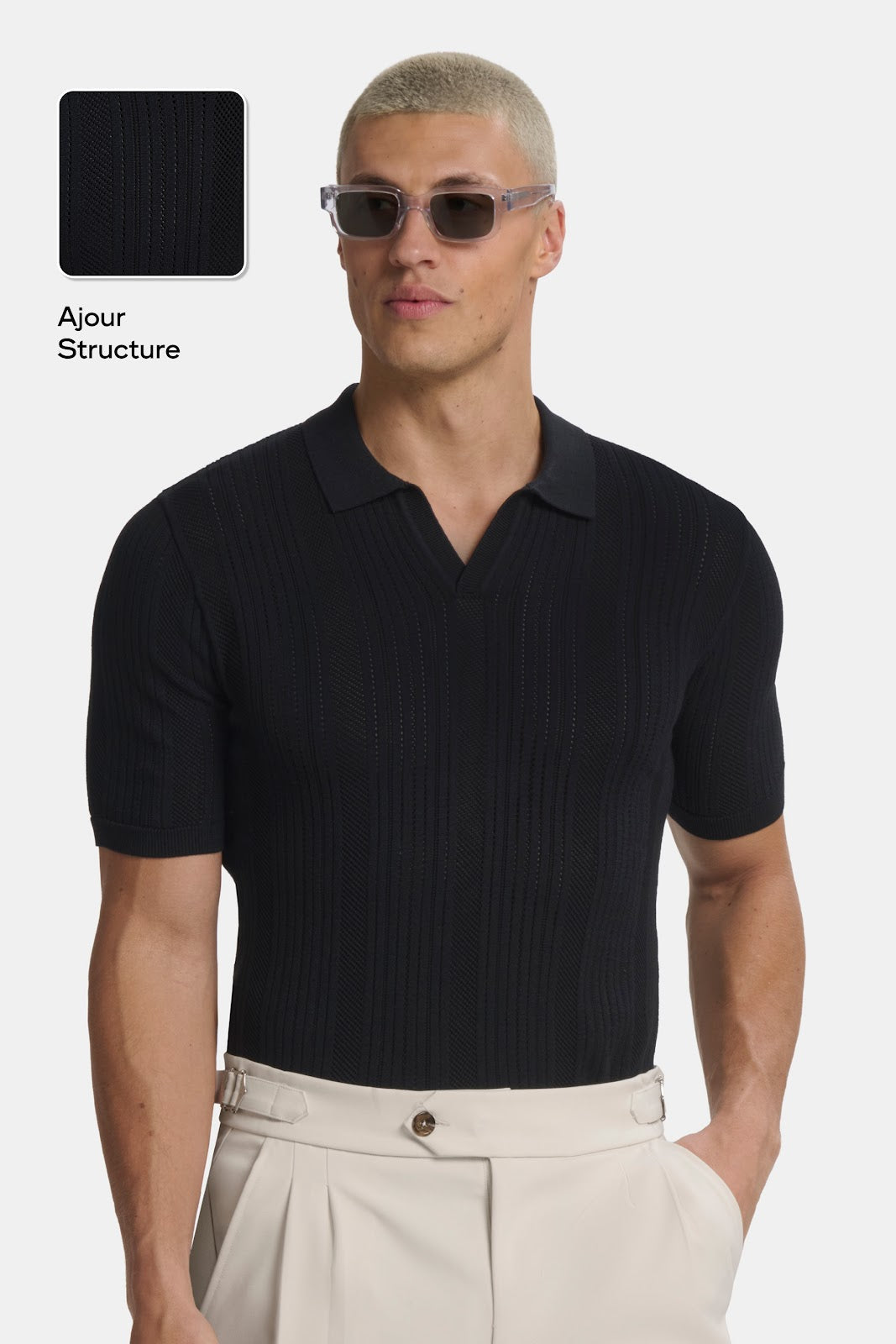 CAMISETA POLO MANGA CORTA