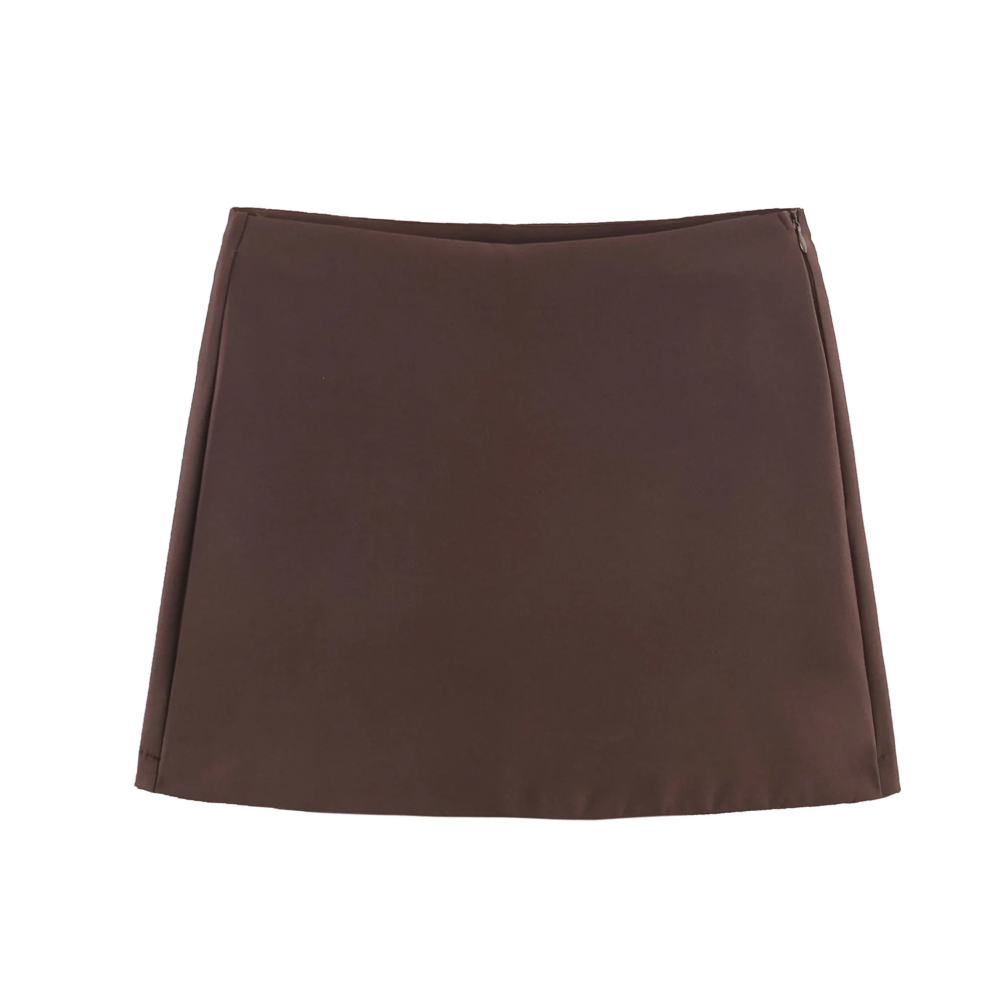 Falda-pantalón de cintura alta para primavera